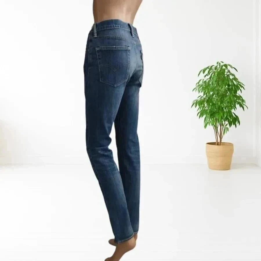 LEVI'S 510 coupe straight fuselée - taille haute medium - extensible - zeer goede staat – photo 6